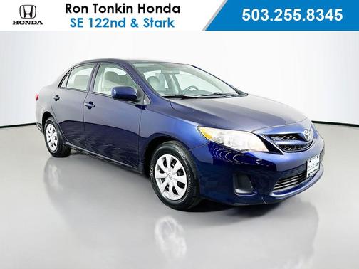 Nautical Blue Metallic 2013 Toyota Corolla L