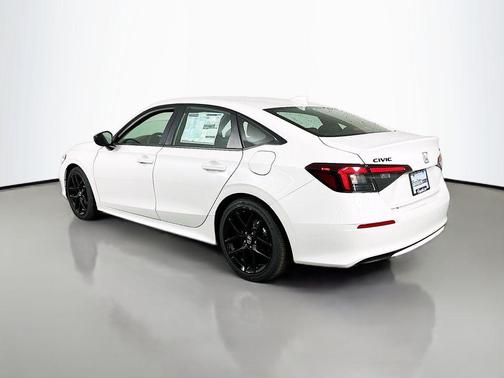 Platinum White Pearl 2026 Honda Civic Sport