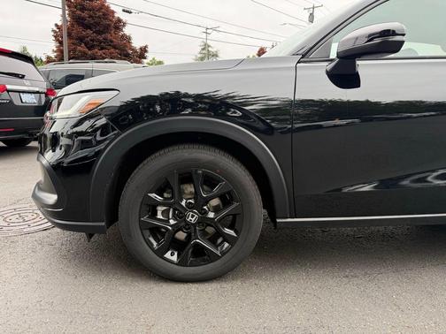 Black 2025 Honda HR-V AWD Sport