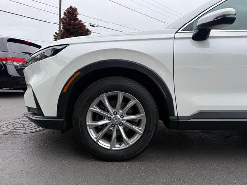 Platinum White Pearl 2025 Honda CR-V EX AWD