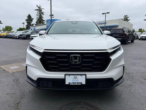 Platinum White Pearl 2025 Honda CR-V EX AWD