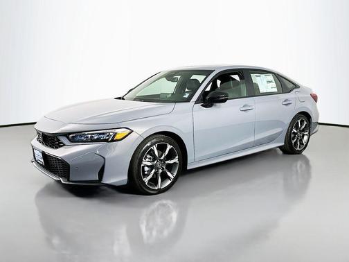 Urban Gray Pearl 2026 Honda Civic Hybrid Sport Touring