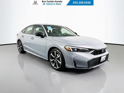 Urban Gray Pearl 2026 Honda Civic Hybrid Sport Touring