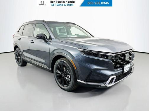 Meteorite Gray Metallic 2026 Honda CR-V Hybrid Sport Touring AWD