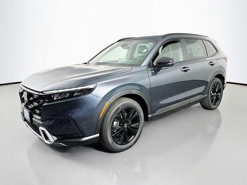 Meteorite Gray Metallic 2026 Honda CR-V Hybrid Sport Touring AWD