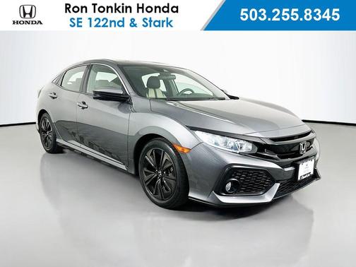Gray 2019 Honda Civic EX