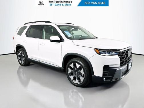 Platinum White Pearl 2026 Honda Pilot Elite