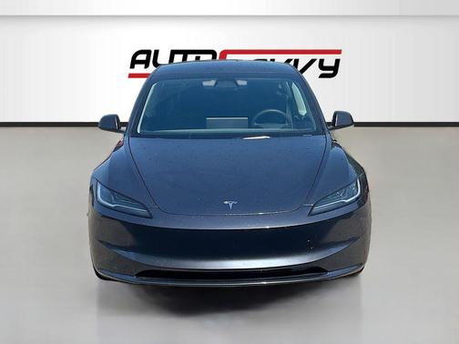 Stealth Grey 2025 Tesla Model 3 Long Range