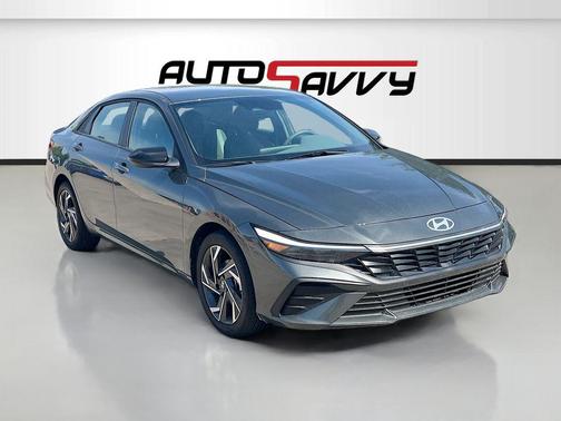 Amazon Gray 2025 Hyundai ELANTRA Sport