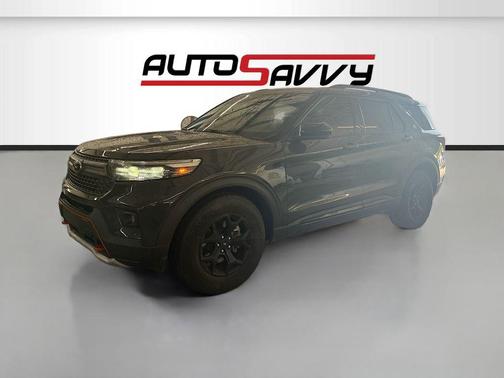 Forged Green Metallic 2023 Ford Explorer Timberline
