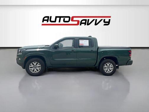 Tactical Green Metallic 2022 Nissan Frontier SV