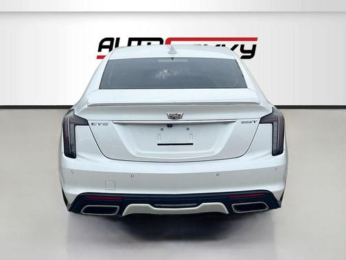 Crystal White Tricoat 2021 Cadillac CT5 Sport RWD