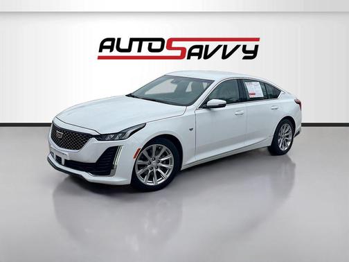 Summit White 2024 Cadillac CT5 Luxury