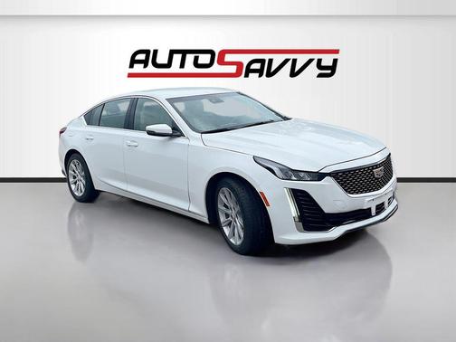 Summit White 2024 Cadillac CT5 Luxury