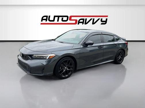 Crystal Black Pearl 2025 Honda Civic Sport