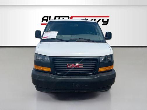 Summit White 2025 GMC Savana 3500 RWD 3500 Extended Wheelbase Work Van