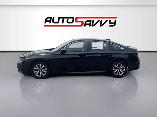 Crystal Black Pearl 2025 Honda Civic LX