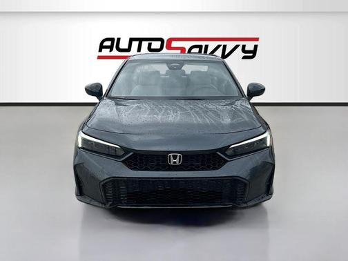 Charcoal 2025 Honda Civic Hybrid Sport
