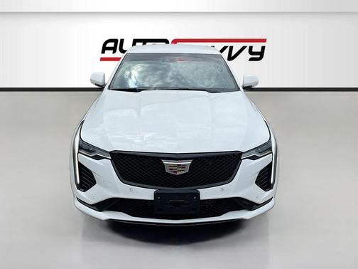 Summit White 2024 Cadillac CT4 Sport