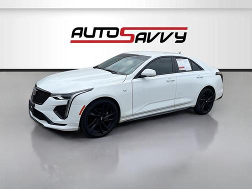 Summit White 2024 Cadillac CT4 Sport