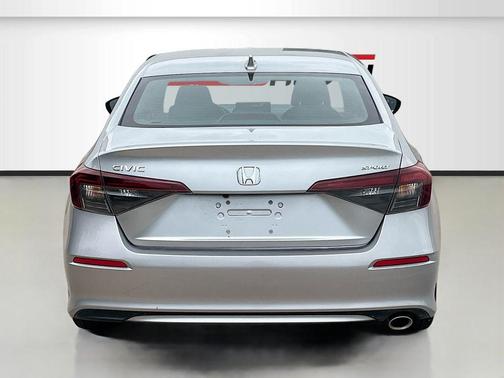 Solar Silver Metallic 2025 Honda Civic Sport