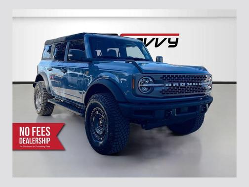 AZURE GRAY MET TRI-COAT 2024 Ford Bronco Badlands