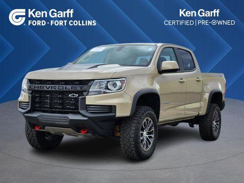 Sand Dune Metallic 2022 Chevrolet Colorado ZR2