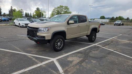 Sand Dune Metallic 2022 Chevrolet Colorado ZR2