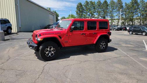 Firecracker Red Clearcoat 2021 Jeep Wrangler Unlimited Rubicon