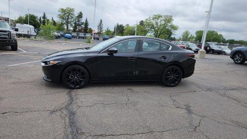 Jet Black Mica 2024 Mazda Mazda3 2.5 S Select Sport