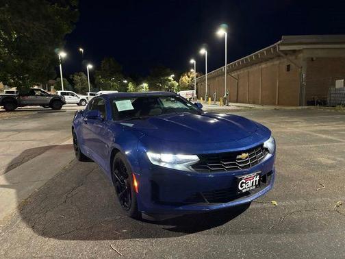 Riverside Blue Metallic 2020 Chevrolet Camaro 1LT