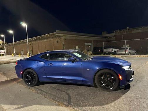 Riverside Blue Metallic 2020 Chevrolet Camaro 1LT