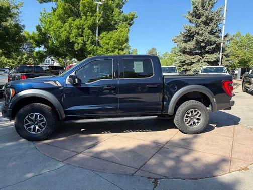 Antimatter Blue Metallic 2023 Ford F-150 Raptor