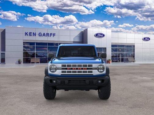 Velocity Blue Metallic 2026 Ford Bronco Heritage Edition