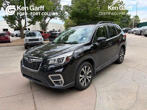 Crystal Black Silica 2020 Subaru Forester Limited
