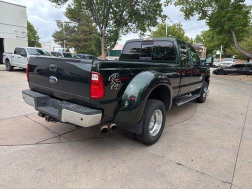 Green 2012 Ford F-350 Lariat