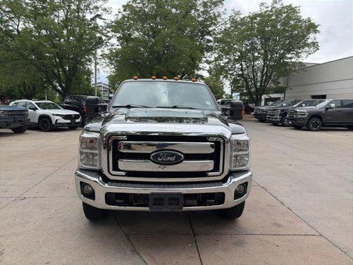 Green 2012 Ford F-350 Lariat
