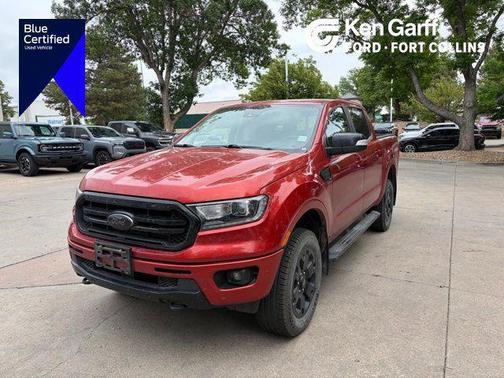 Hot Pepper Red Metallic Tinted Clearcoat 2022 Ford Ranger LARIAT