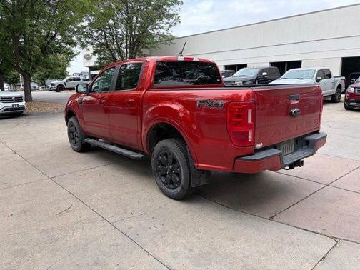 Hot Pepper Red Metallic Tinted Clearcoat 2022 Ford Ranger LARIAT