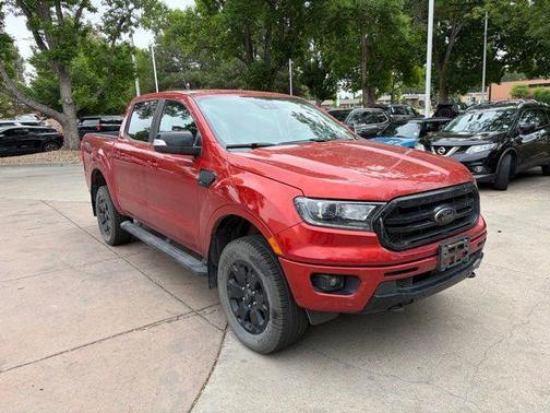 Hot Pepper Red Metallic Tinted Clearcoat 2022 Ford Ranger LARIAT
