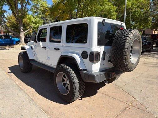 Bright White Clearcoat 2020 Jeep Wrangler Unlimited Sahara