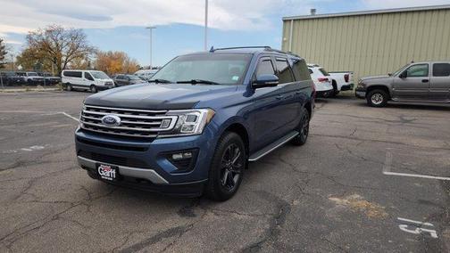 Blue Metallic 2019 Ford Expedition Max XLT