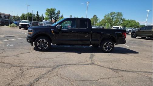 Agate Black Metallic 2024 Ford F-150 STX