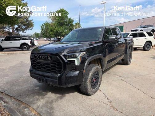 Midnight Black Metallic 2023 Toyota Tundra Hybrid TRD Pro