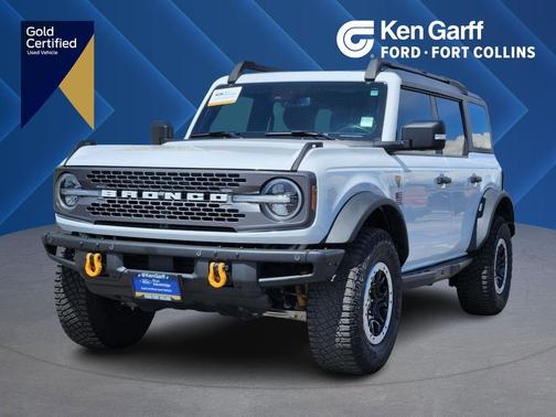 Oxford White 2022 Ford Bronco Badlands