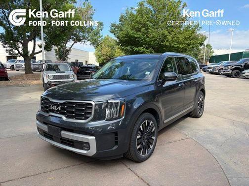 Gravity Gray 2024 Kia Telluride SX Prestige