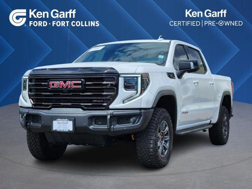 Summit White 2025 GMC Sierra 1500 AT4X