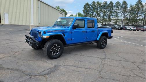 Hydro Blue Pearlcoat 2022 Jeep Gladiator Rubicon