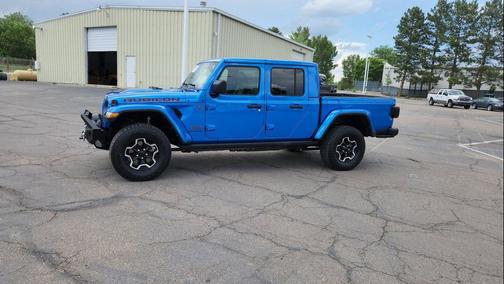Hydro Blue Pearlcoat 2022 Jeep Gladiator Rubicon