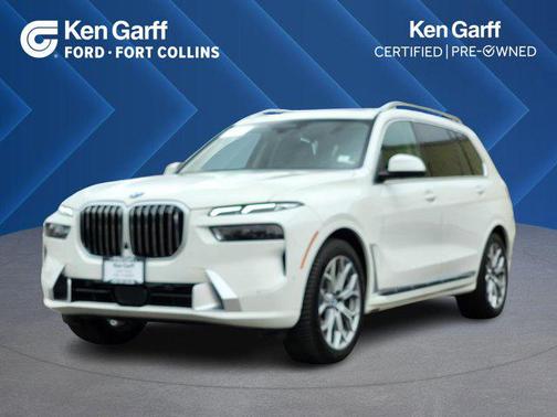 Alpine White 2025 BMW X7 xDrive40i